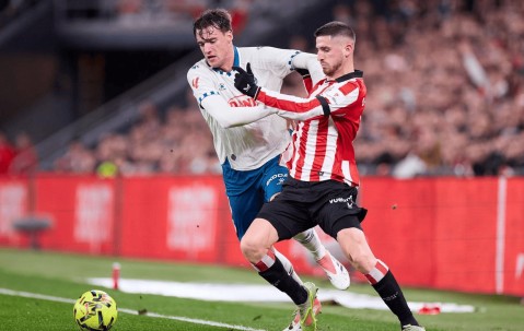 2-1,24岁西班牙悍将飙天外飞仙世界波,西班牙人逆转+逼近西甲前四